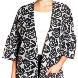 Emerson Rose Nordstrom Floral Jacquard Topper Jacket Size XS